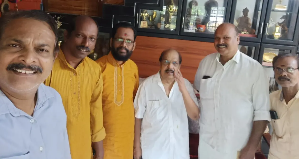 ജി. സുധാകരനെ സന്ദർശിച്ച് വിശ്വകർമ്മ സേവാ ട്രസ്റ്റ് പ്രതിനിധികൾ